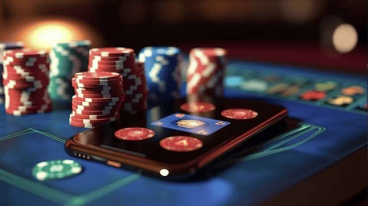 Live Baccarat table ကဒ်ဖြန့်မှု player banker ဘက်ရွေးကစားနေသောမြင်ကွင်း